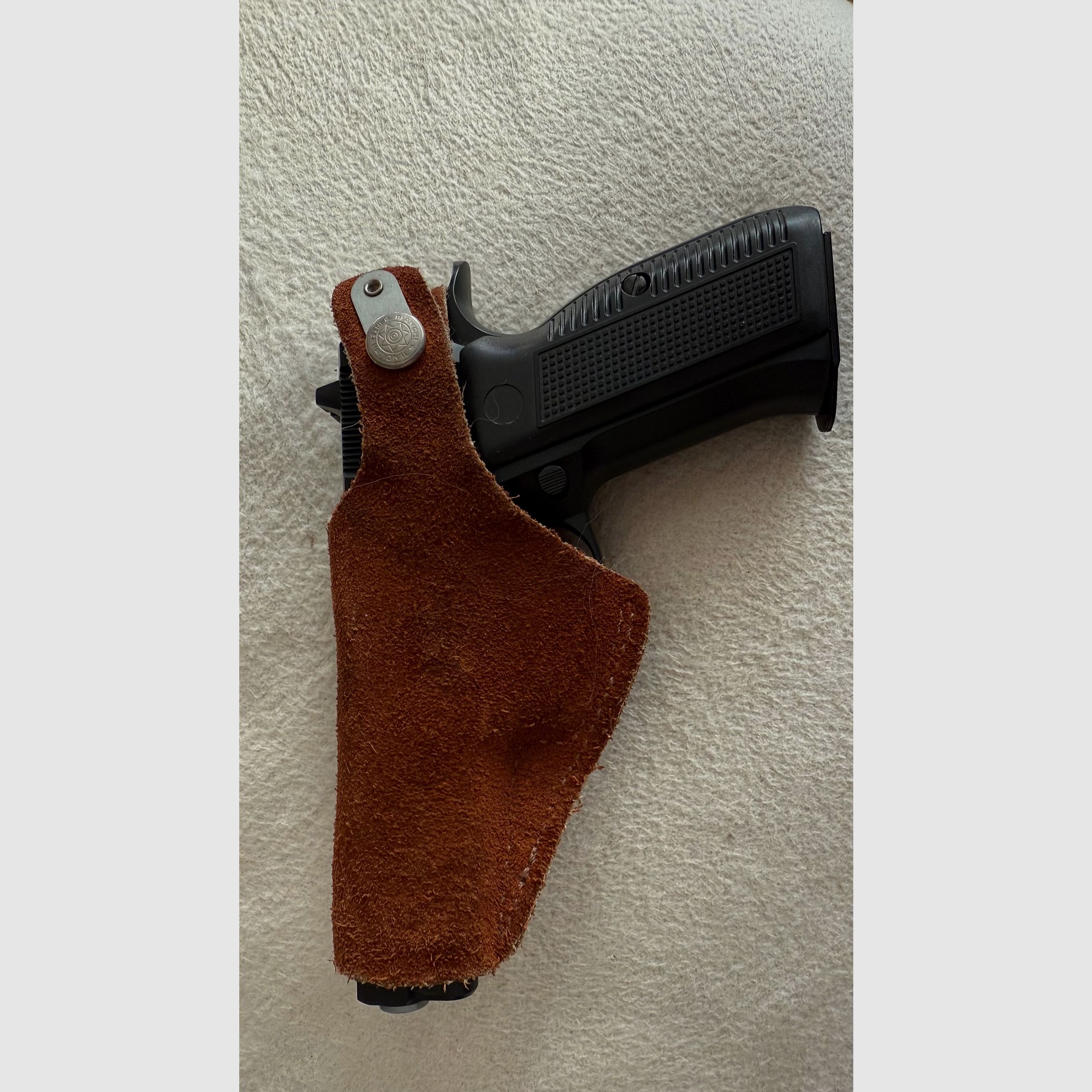 Lederholster Bianchi International, IWB, für CZ75, M75, Tanfoglio u.ä. 