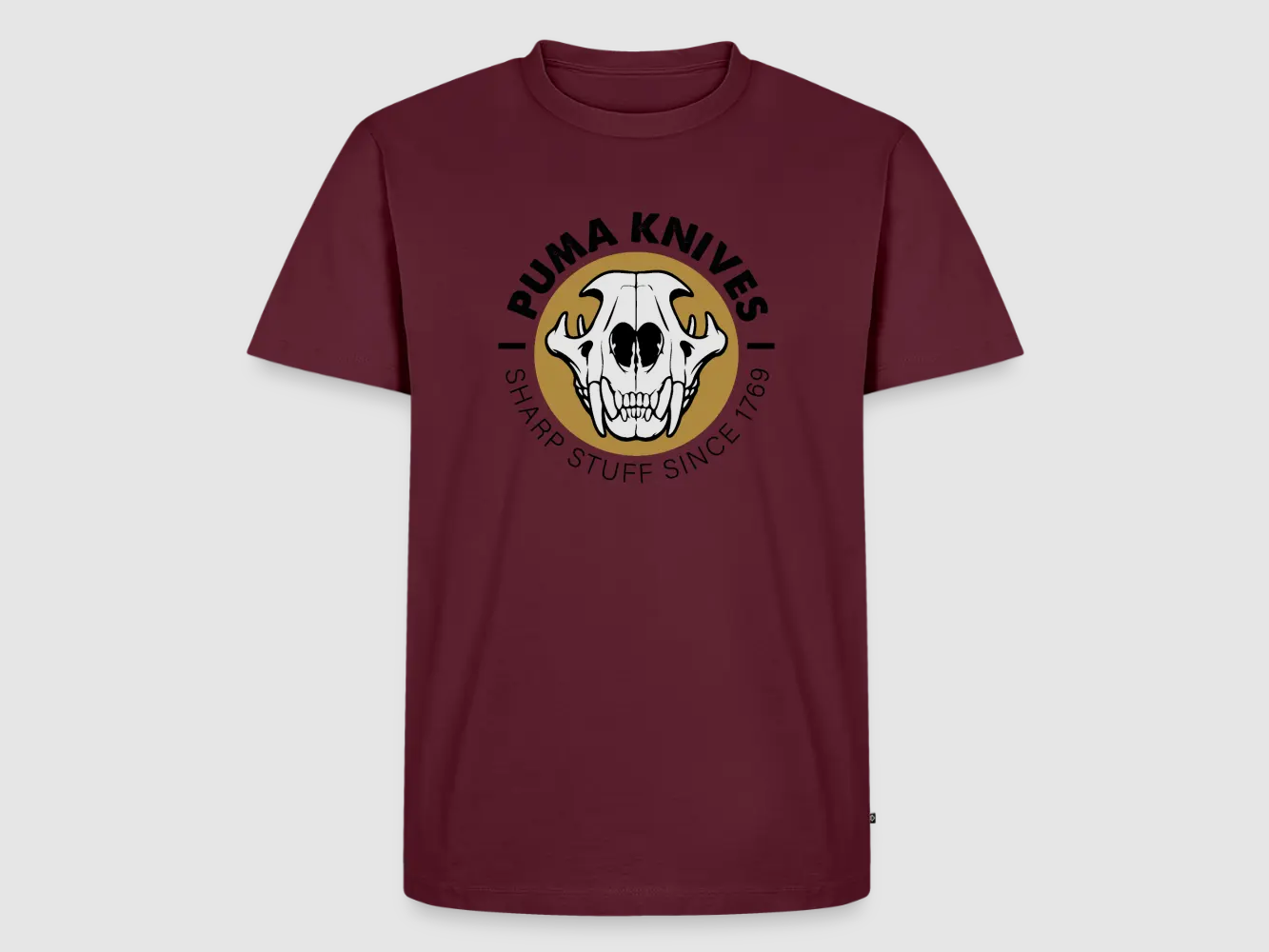 Heren Premium T-Shirt Skull Frontal Sharp Stuff, afbeelding 15 van 30