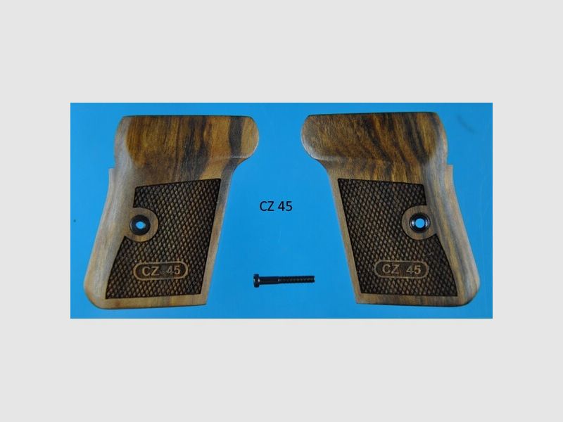 Nussbaum-Griffschalen für Taschenpistole Brünner CZ 45 / 92