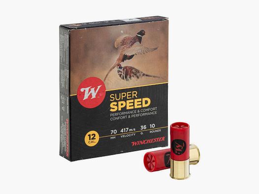 Winchester 12/70 Super Speed 36g - SPEED, culot de 20, N°6