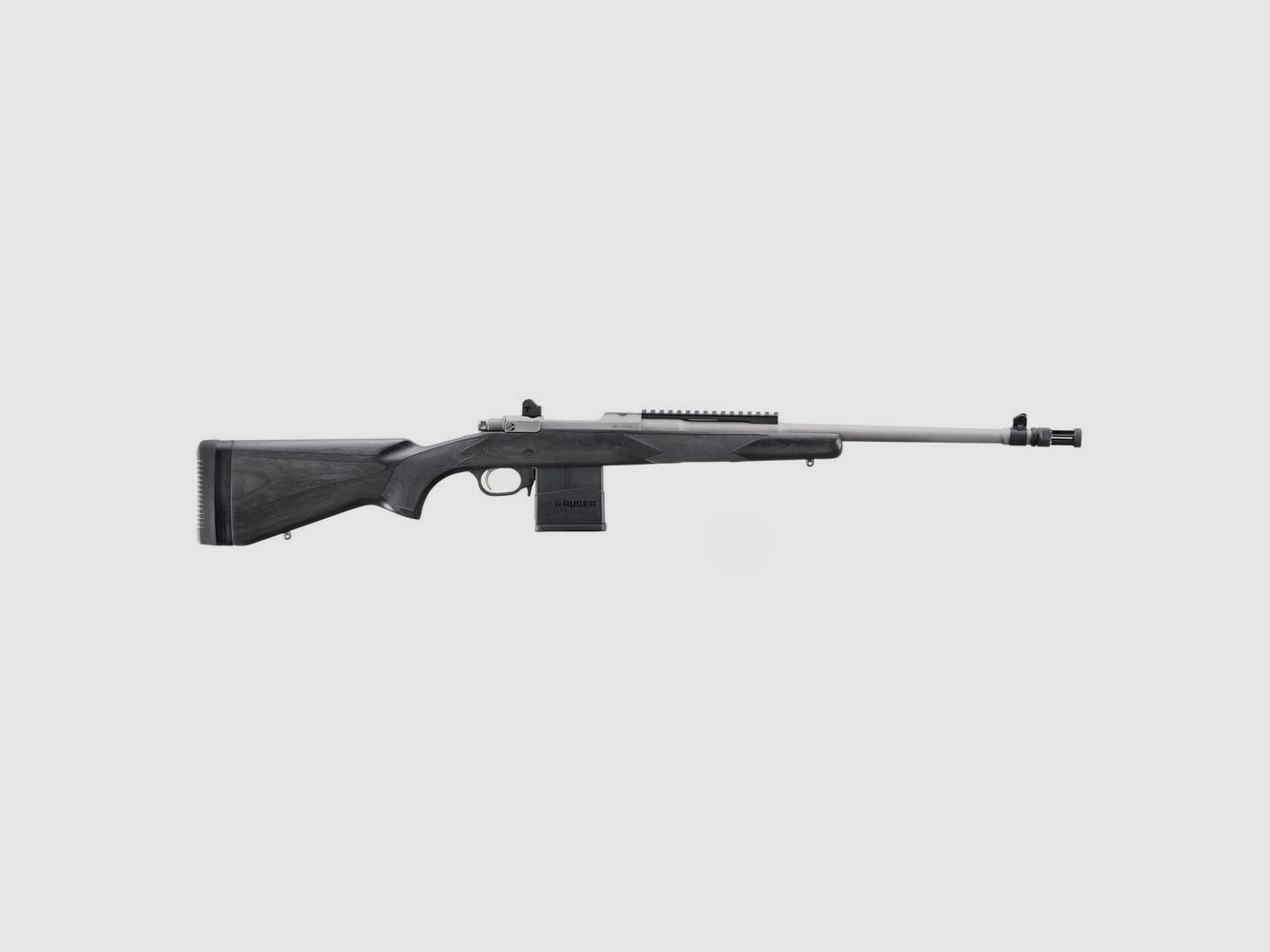 Ruger SCOUT RIFLE .308 WIN 18,7"/47,5CM 5/8"-24 LINKSHAND SCHWARZ