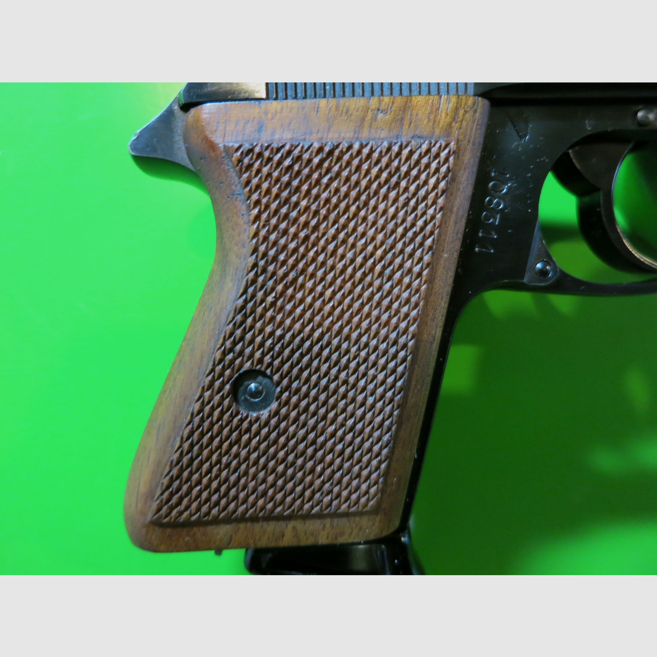 Halbautomatische Pistole MANURHIN, Walther PPK, Kal. 7,65 mm Browning       #40-