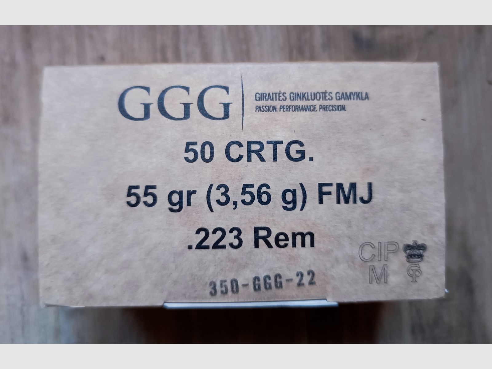 450 Schuss Munition .223 Rem, Neu & originalverpackt 