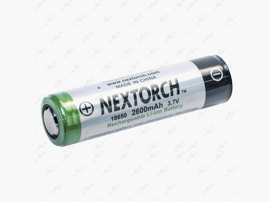 Accu ricaricabile NEXTORCH 18650