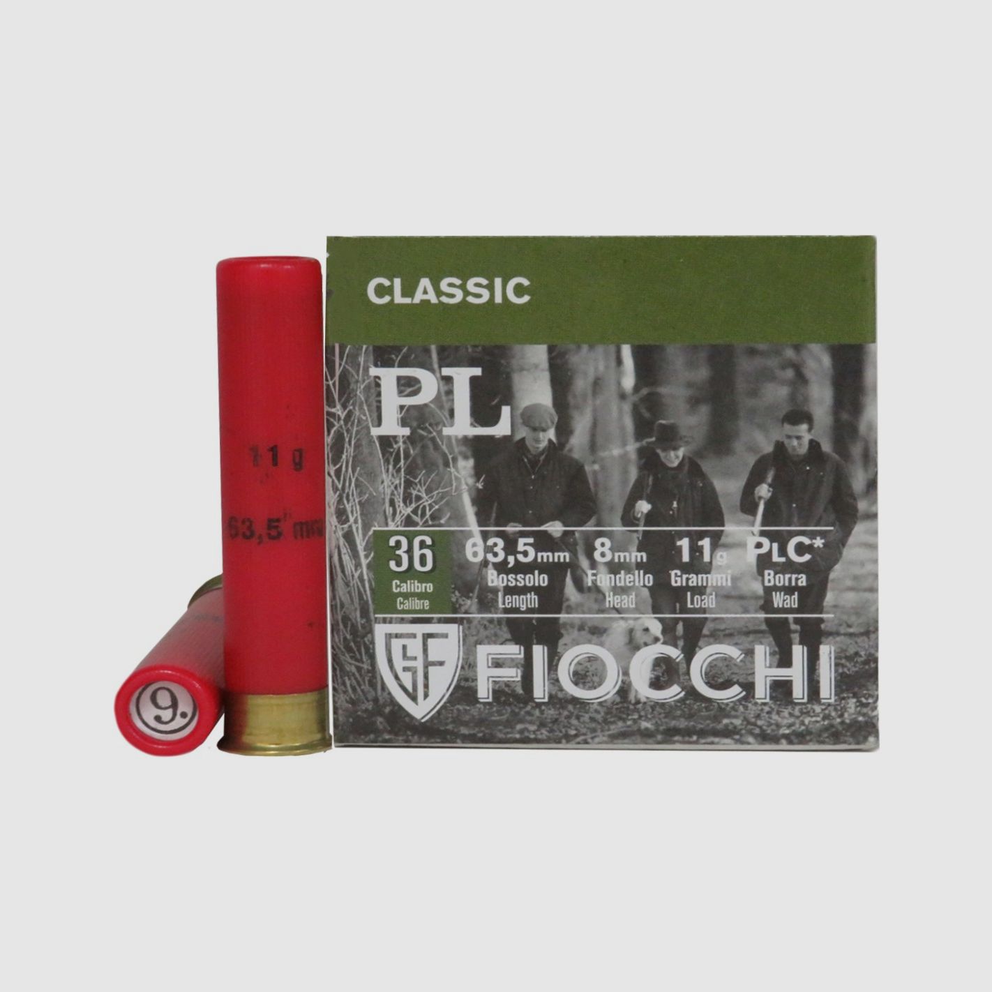 Fiocchi PL 410 naboje kal. 36/63,5 11 g ołów 9