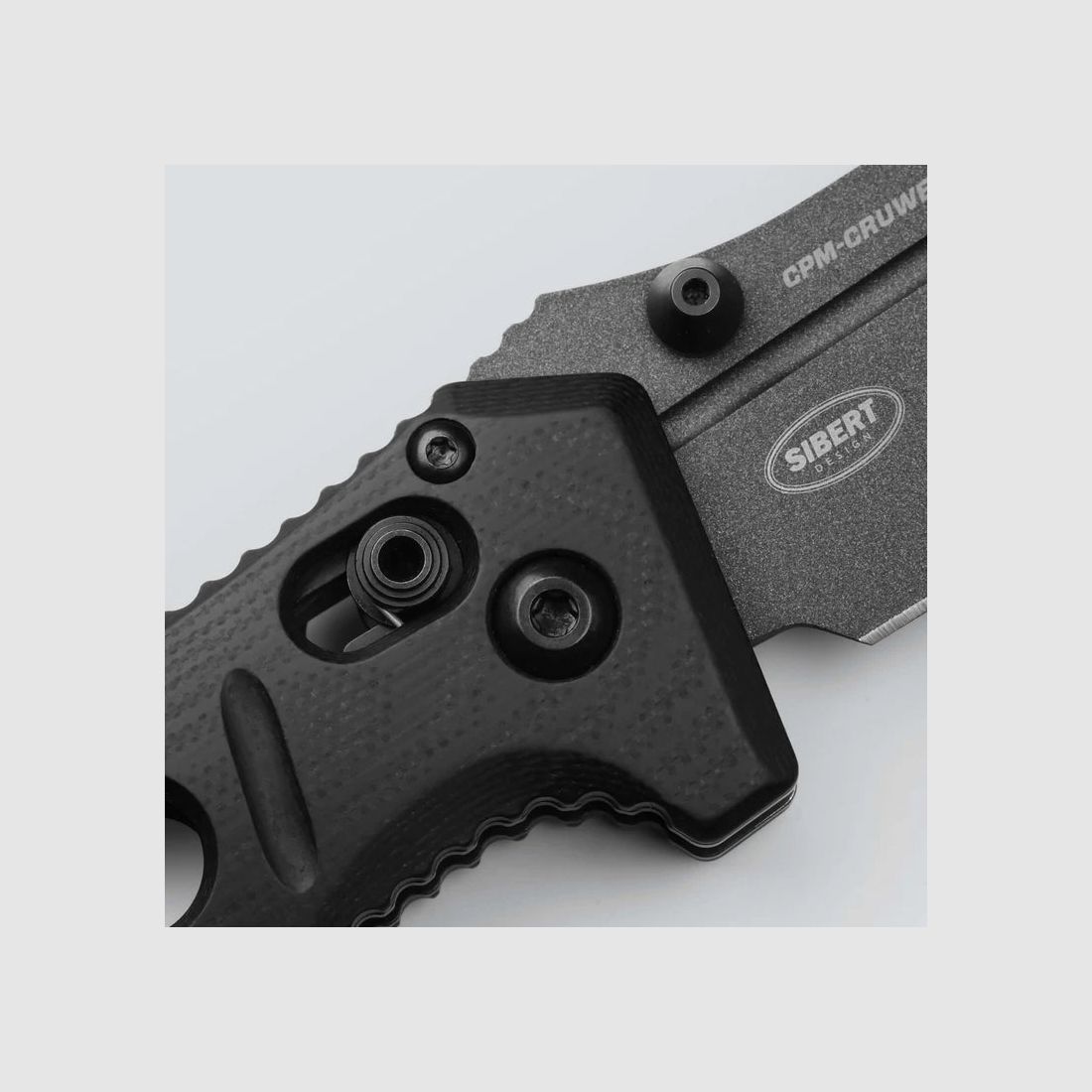 Klappmesser Mini Adamas Black G10 Drop-Point 1, Bild 4 von 6