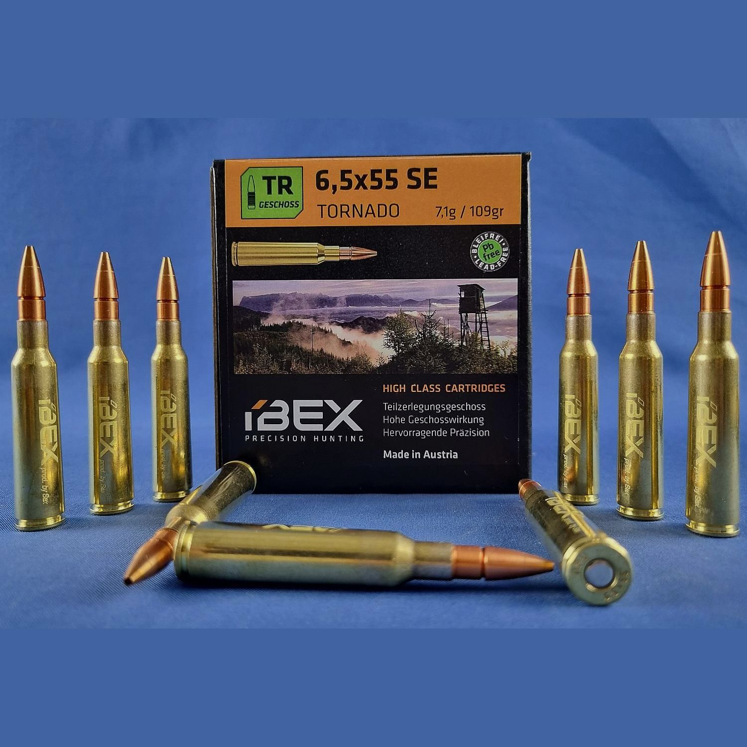 Ibex 6,5 x 55 SE Tornado – TR 7,6g/110grs