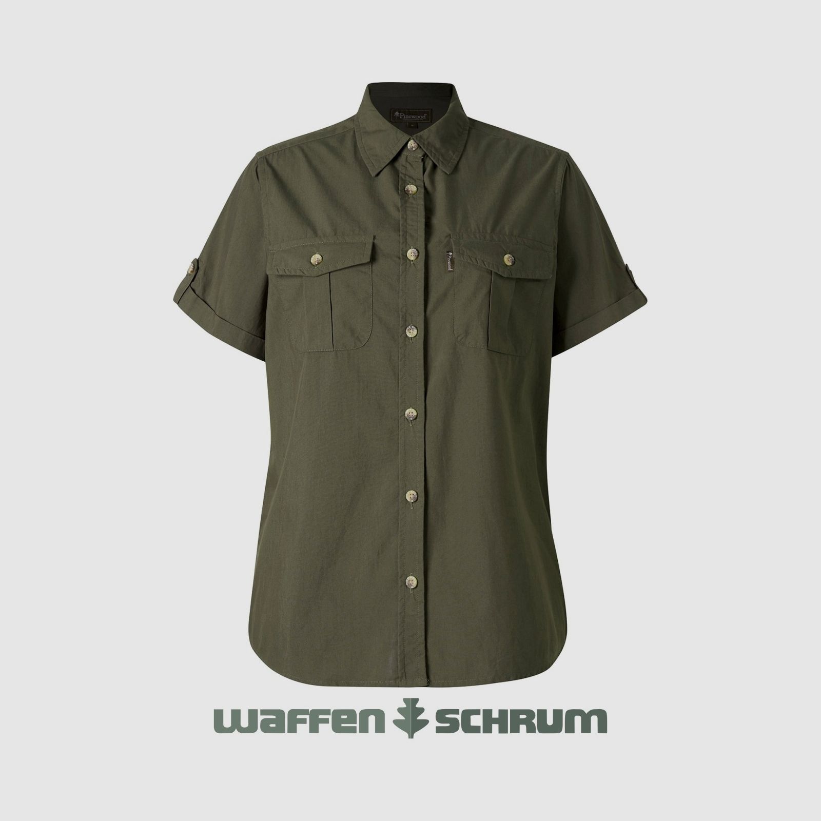 Pinewood Bluse Safari Moss Green
