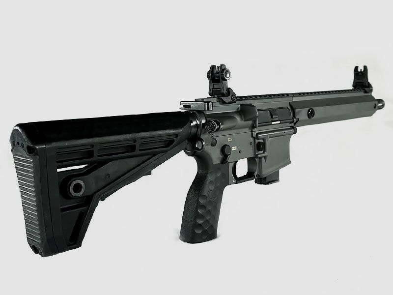 Oberland Arms OA Black Label C9 Short, Cerakote Battleship-Grey