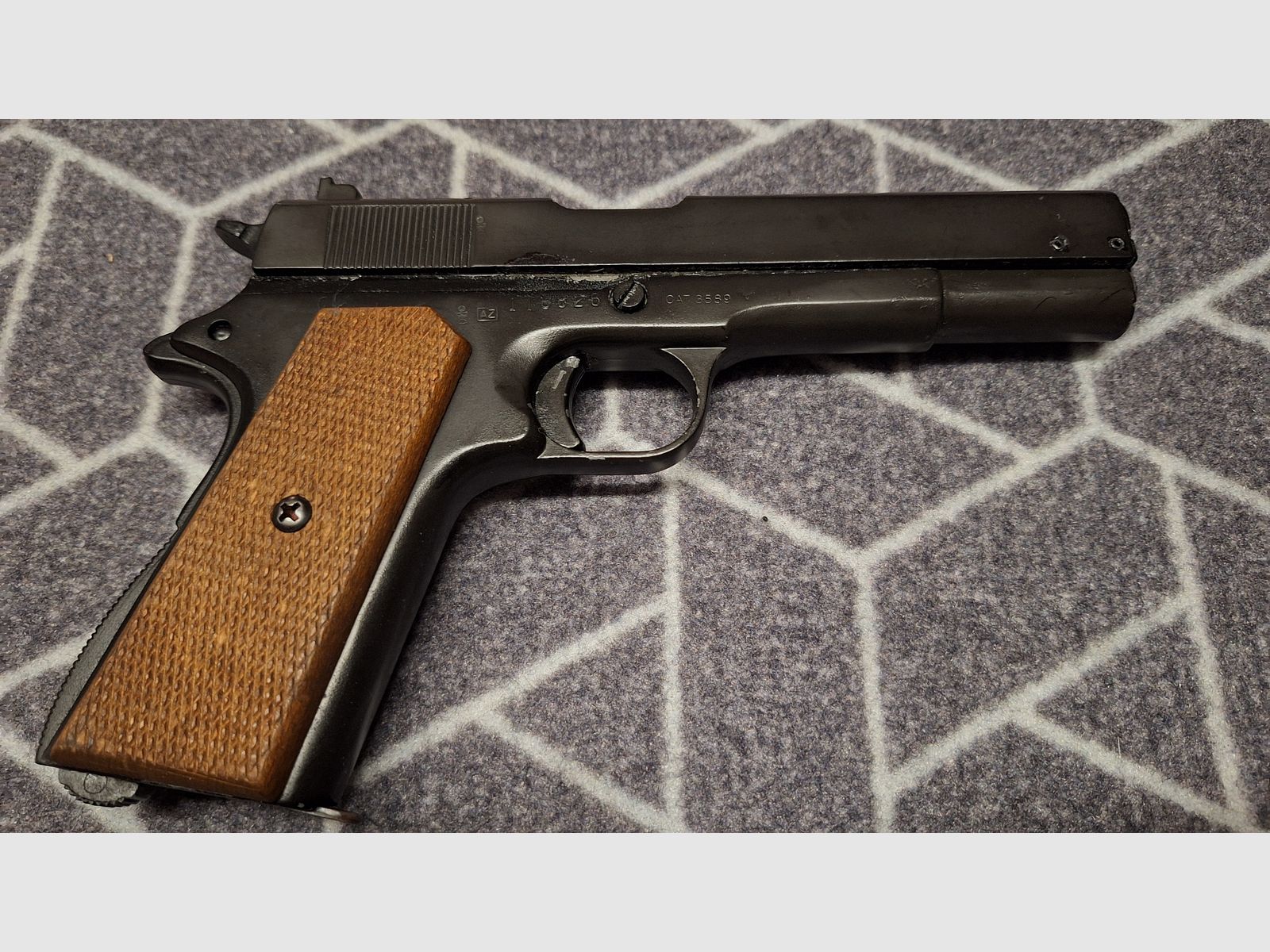 ME 8 pistola de colección general 8mm de detonación en estilo 1911, PTB437