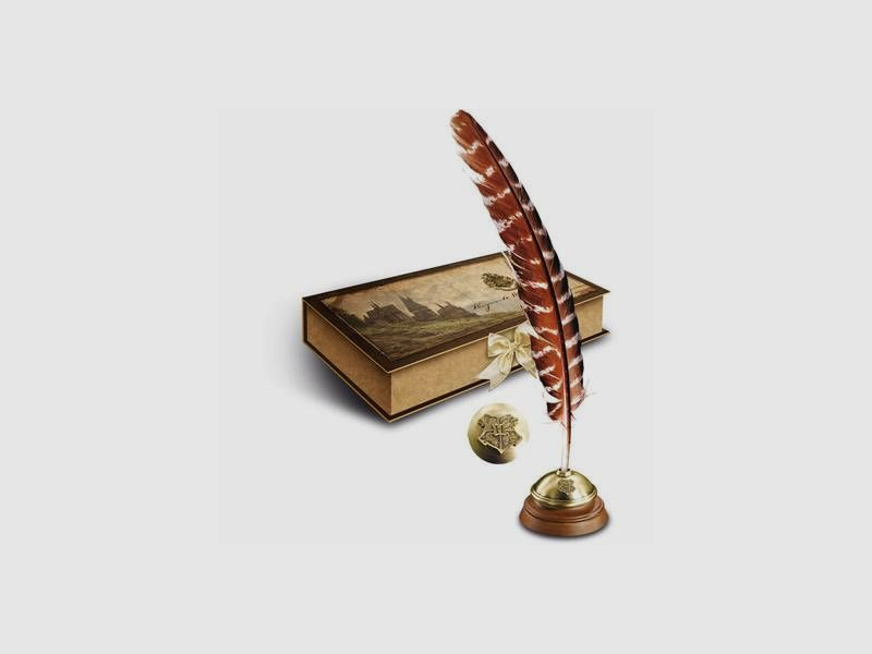 Hogwarts Schreibfeder inklusive Sammlerbox