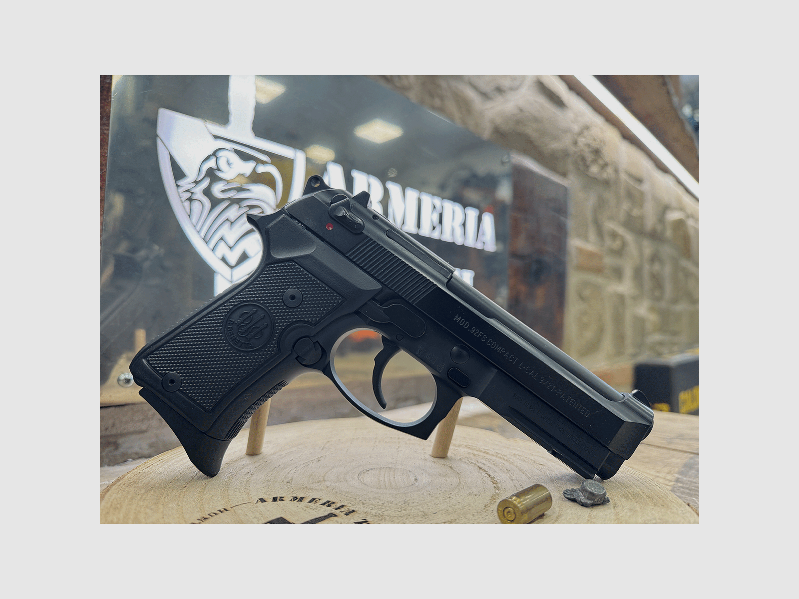 GEBRAUCHT – PISTOLE – BERETTA MOD. M9A1 COMPACT Kal. 9×21, Bild 4 von 6