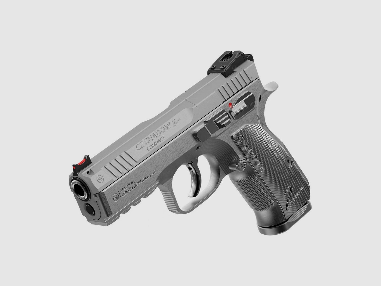 Pistol CZ SHADOW 2 COMPACT OR Industrial Silver cal. 9×19 mm, image 2 of 5