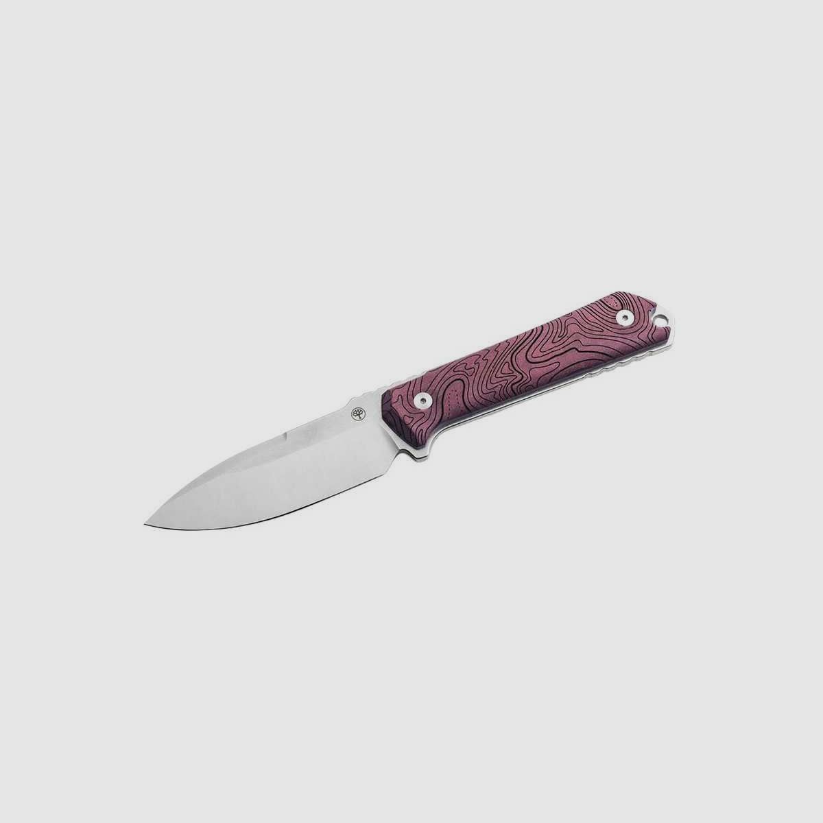 Fixed Blade Knives Kiboku Richlite Red Topo Benchmade