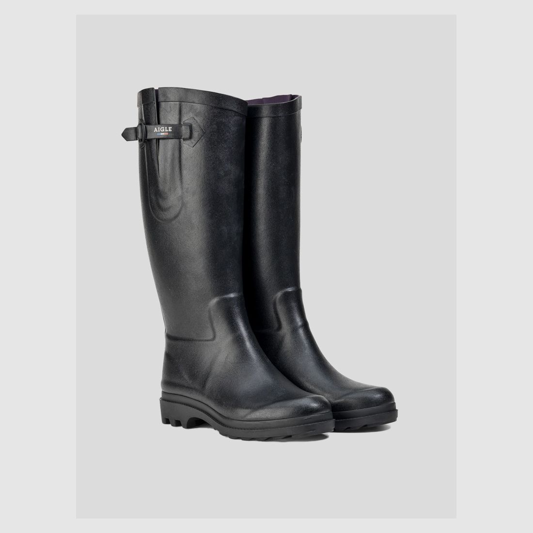Aigle - Botas de lluvia Mujer boyfriend Aiglentine 2 Negro P41