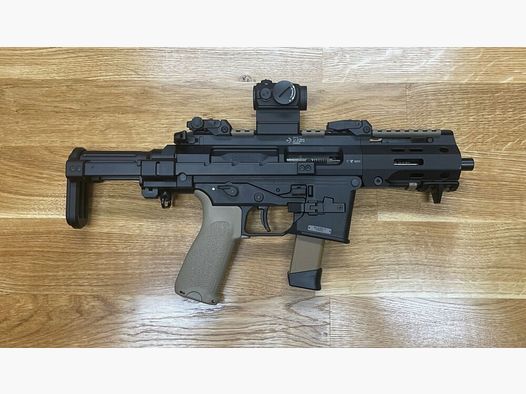 B&T AG SPC9 PDW G - halbautom. Pistole 9mmLuger - Typ Glock 9mm Magazine	 ähnlich GHM9 APC9 Pro - SPC9 Selbstladekarabiner / SLK/PCC