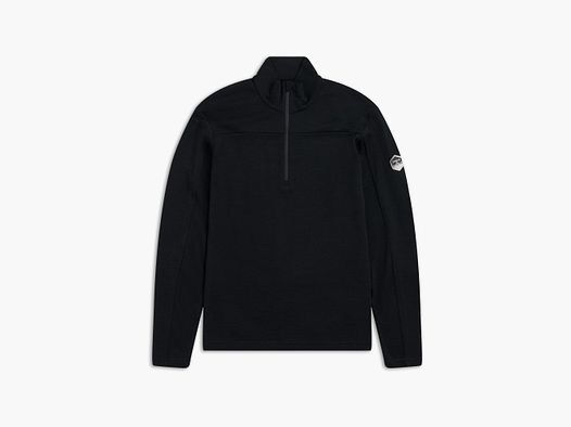 Bergans Inner:Dual Merino Half-Zip Thermoshirt Men Black XXL