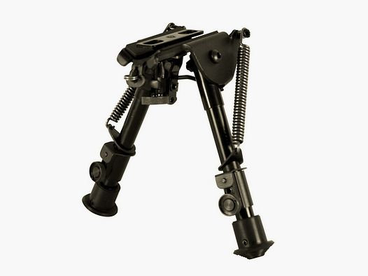 Bipied bas Nc star avec 3 adaptateurs ( montage canon, AR 15, rail weaver et picatinny)