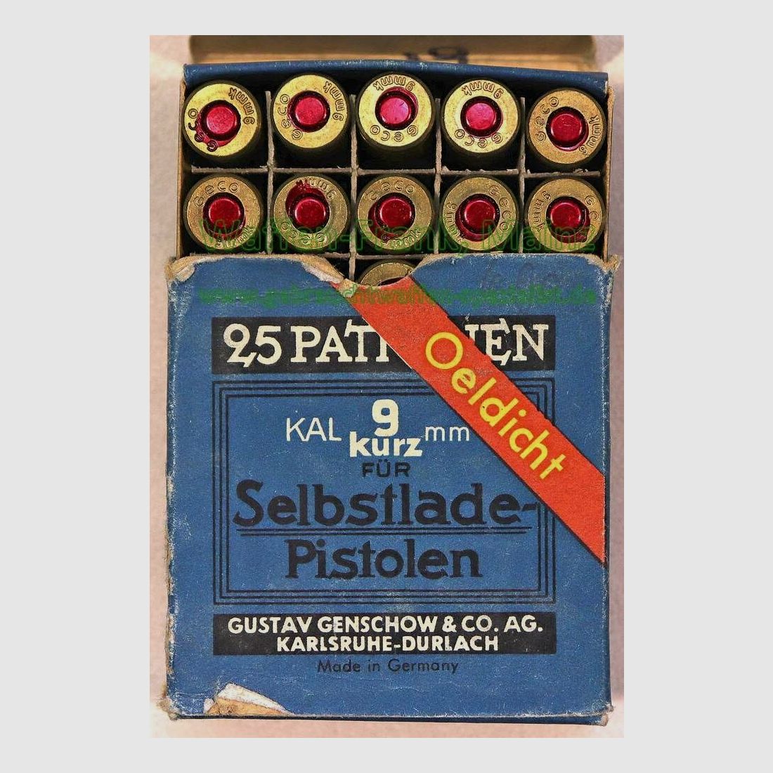 Geco - Cartouches de pistolet Fürth