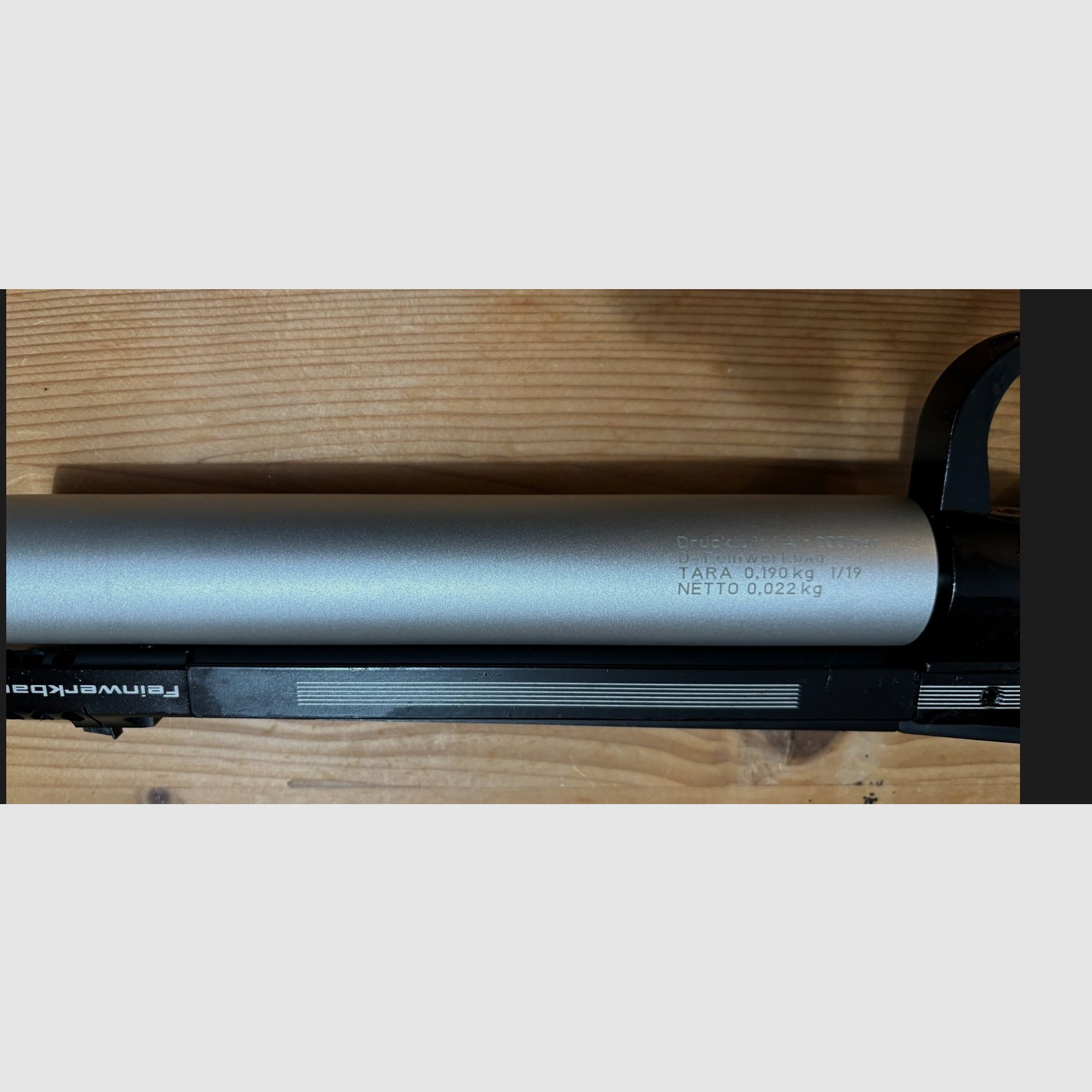 Fine Work Construction P34 Match Air Pistol