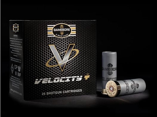 Gamebore-Munition Kal. 12/70 HYPER Velocity 7,5 26 g, Packung mit 25 Stück
