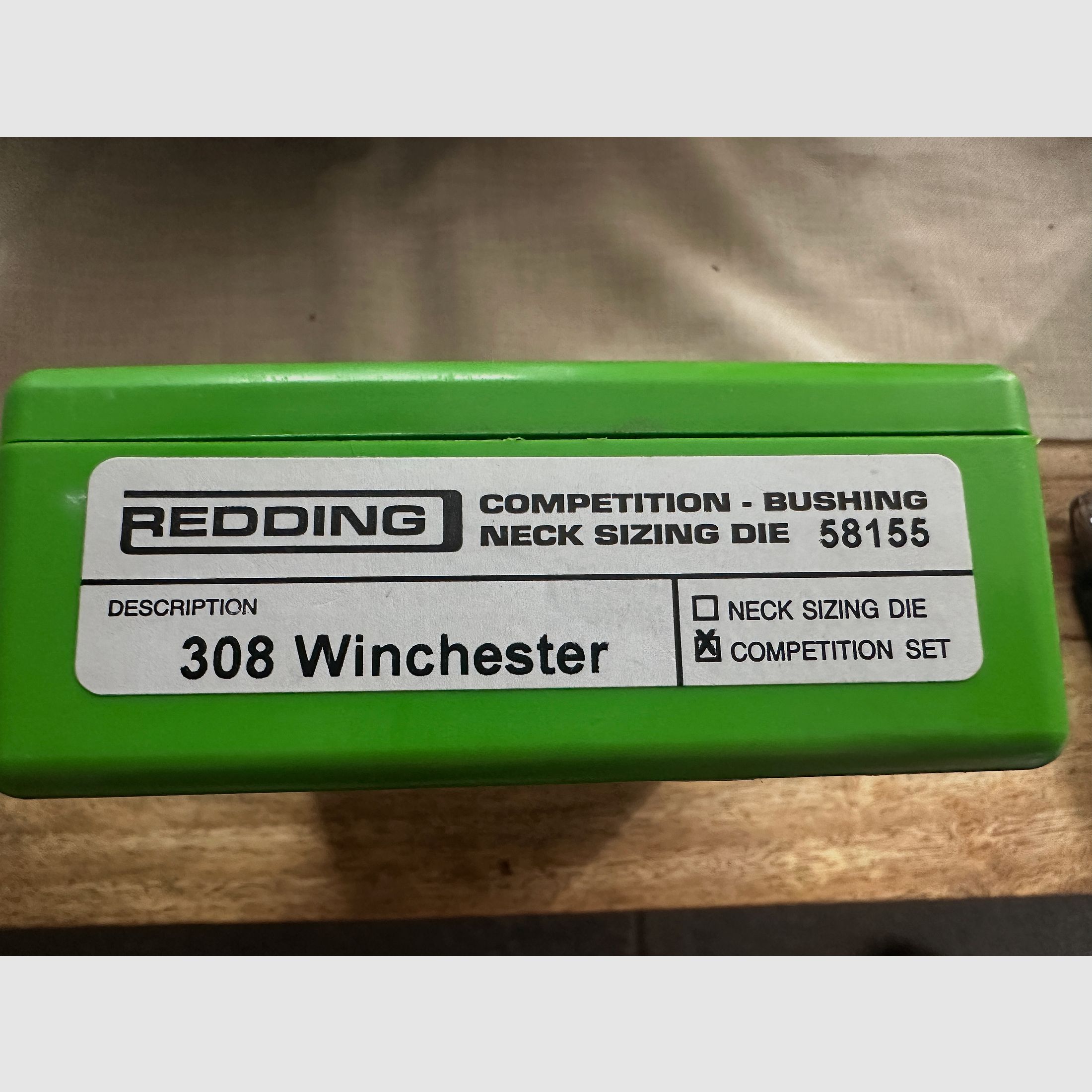 Redding competition Matrizensatz 308 Win