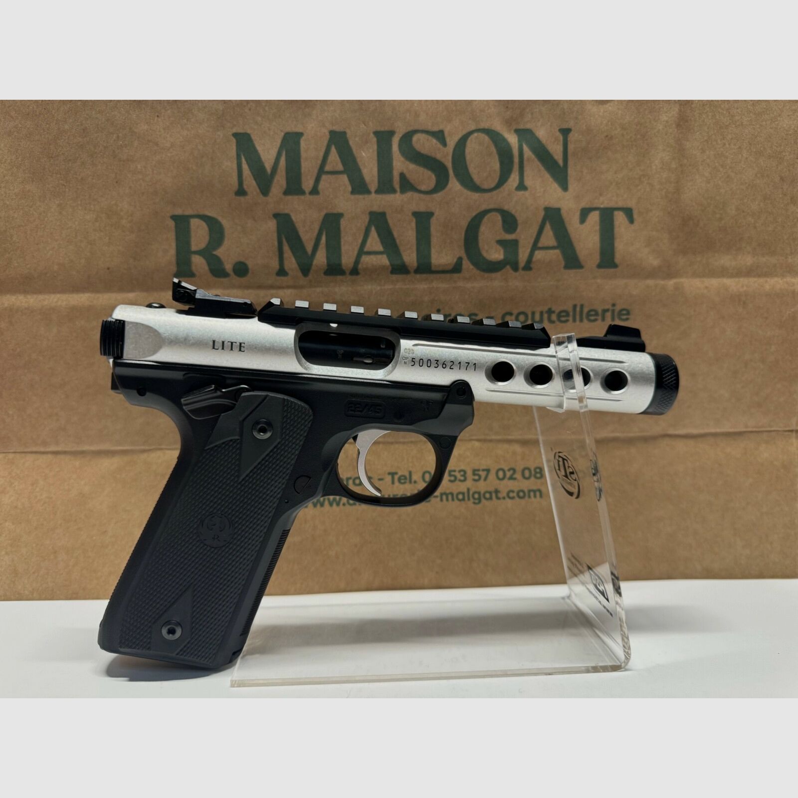 RUGER MARK IV 22/45 LITE Grau cal. 22lr, Bild 2 von 7