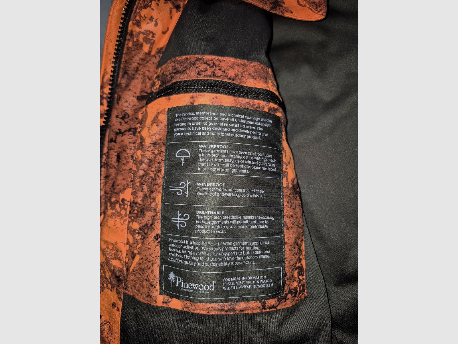 Pinewood Smaland Light Camou Jacket, 2XL