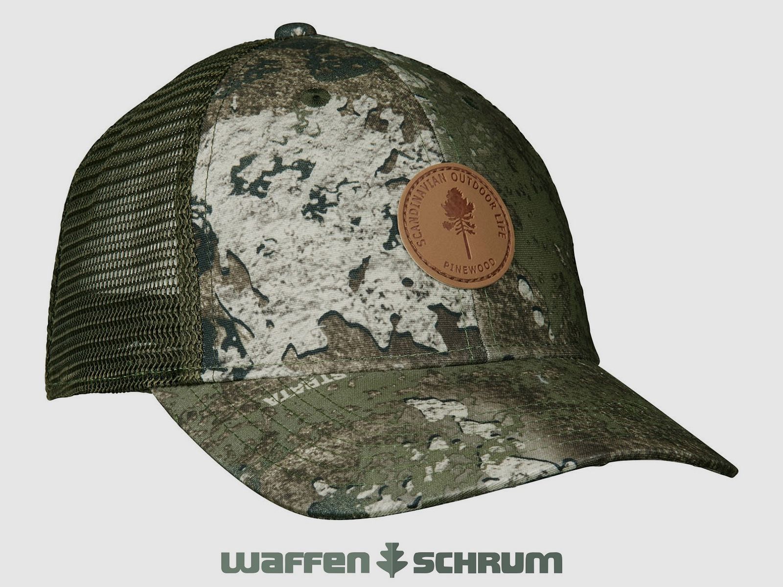Pinewood Cap Hunters Mesh Moss Green