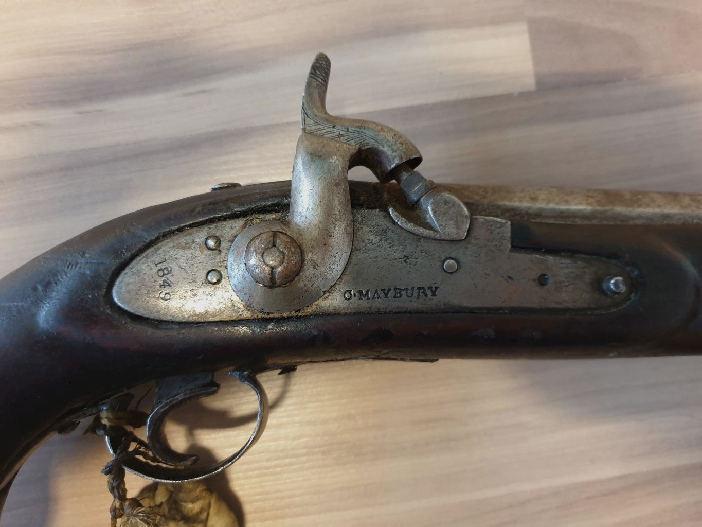 Englische Militärpistole von 1849