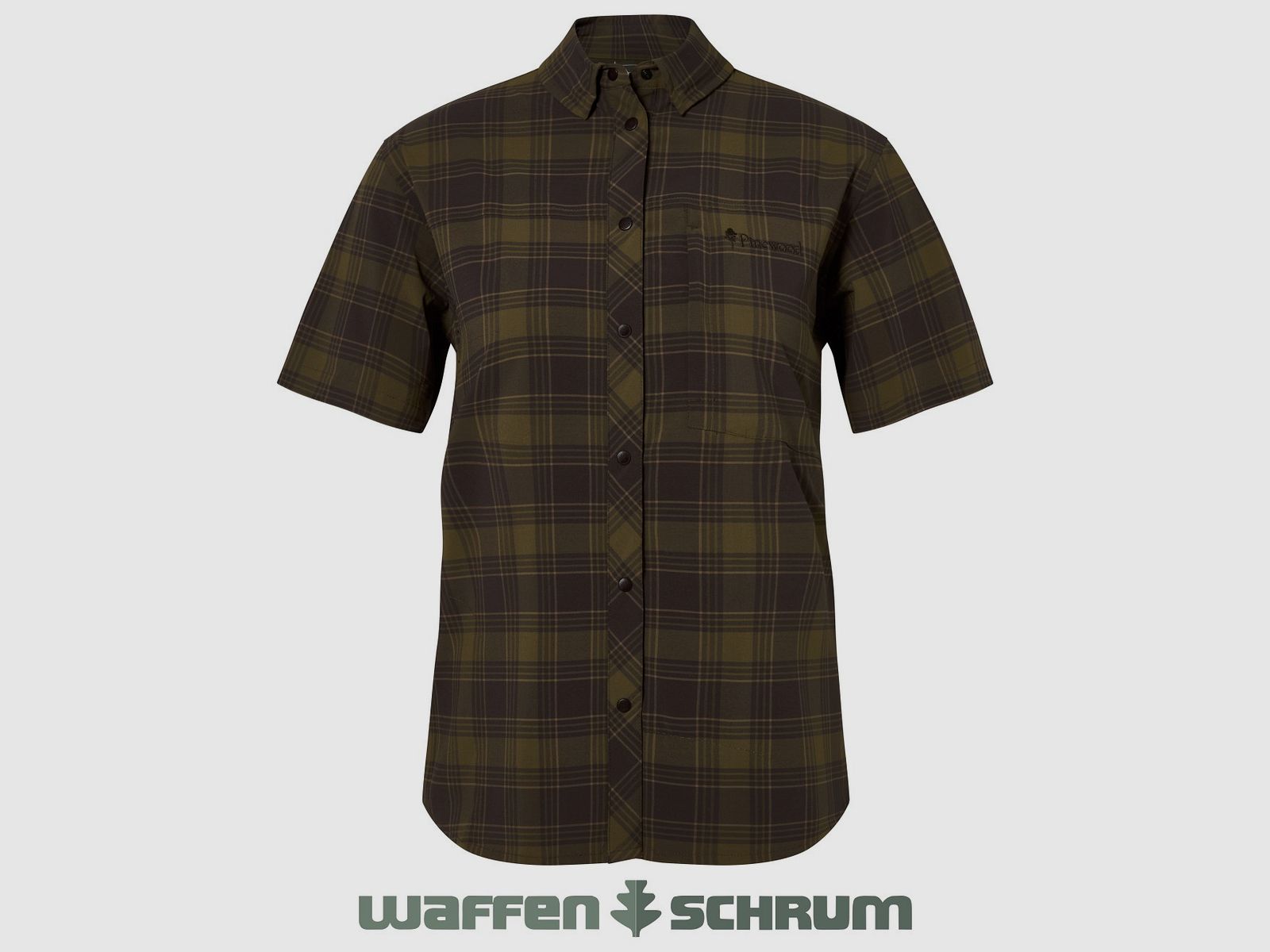 Pinewood Blouse Abisko Trekking D. Olive/ D. Sandstone