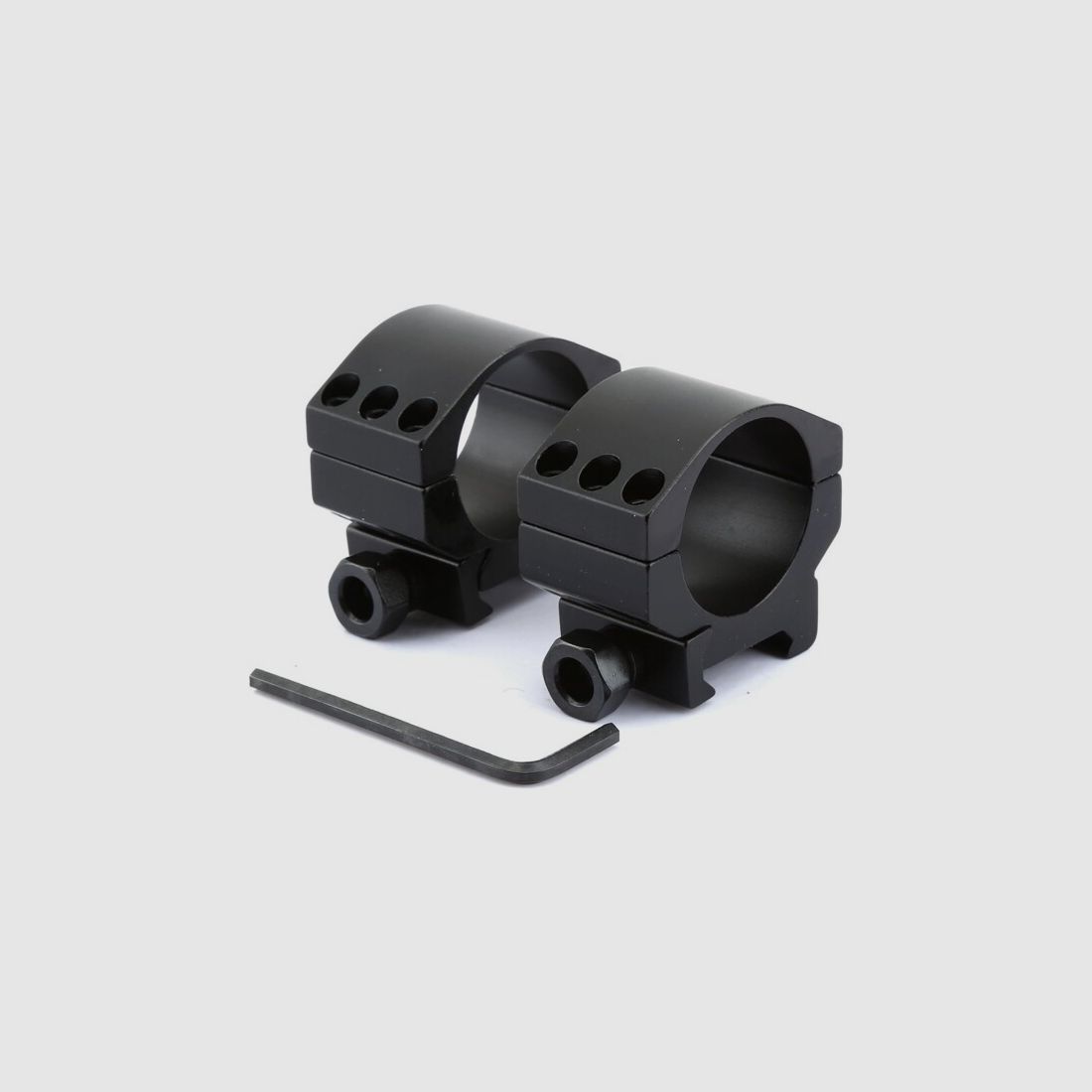 Heavy Duty Montageringe, ZF Montageringe für 20 mm Schiene mit 30 mm Ringe, für Jagd, Schießsport