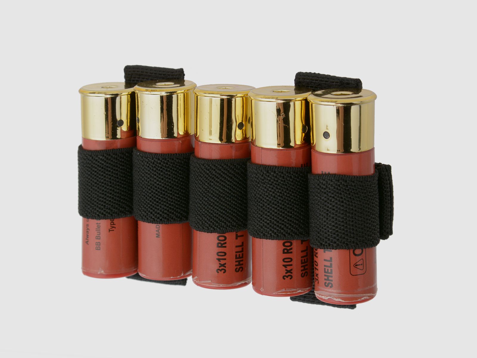 Simple 5rd Shotgun Shell Carrier - Black [8FIELDS]