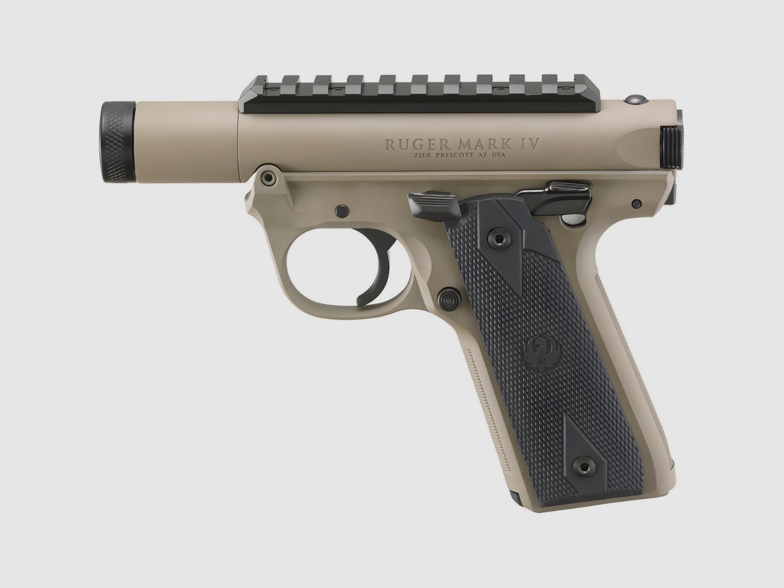 Ruger Mark IV 22/45 Tactical 3" - FDE - 40181, image 1 sur 9