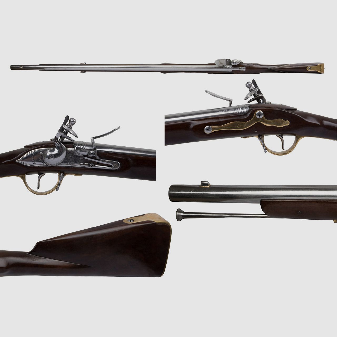 Vorderlader Steinschlossgewehr Sea Service Musket Pattern 1778 Kaliber .75 (P18)