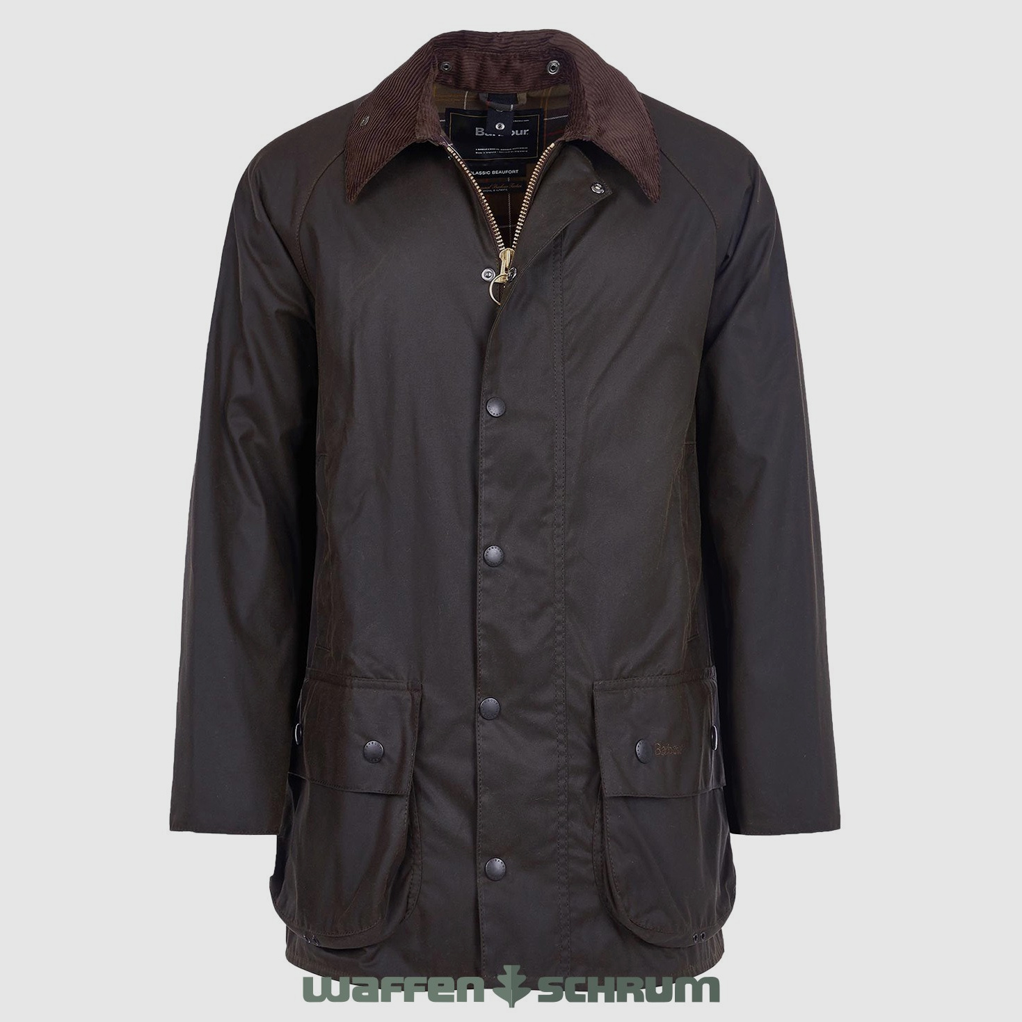 Chaqueta de cera Barbour Beaufort Oliva