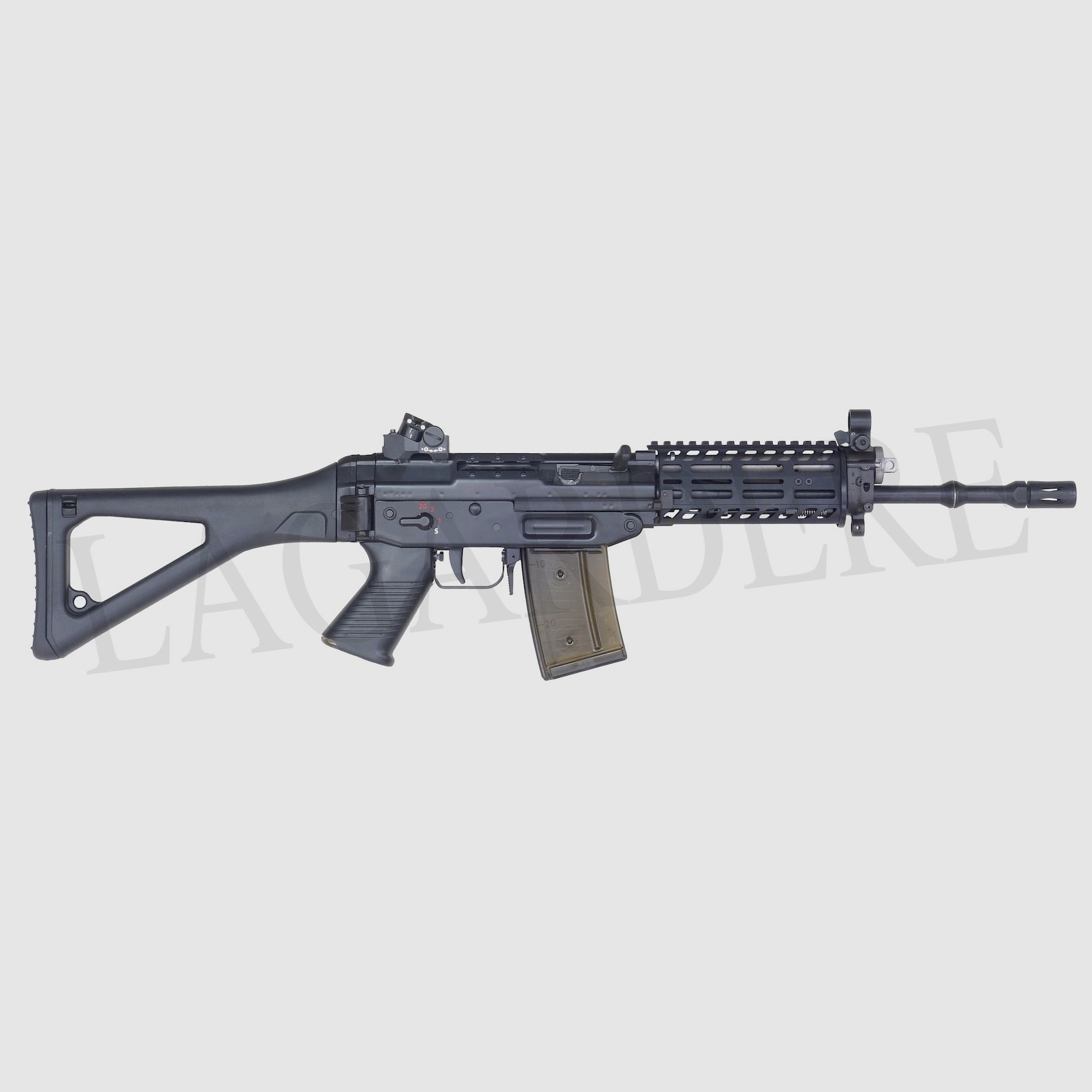 SAN SG 553-1 LB DIOPTRE SCHWARZ AUTO M-LOK (AUTOMATISCHE STURMGEWEHR)