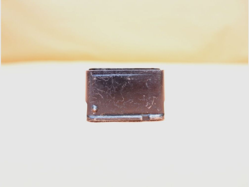 USGI SURPLUS Karabin M1 Garand .30: Magazynek 5-strzałowy (przerobiony z 8-strzałowego). Przedmiot używany / kolekcjonerski