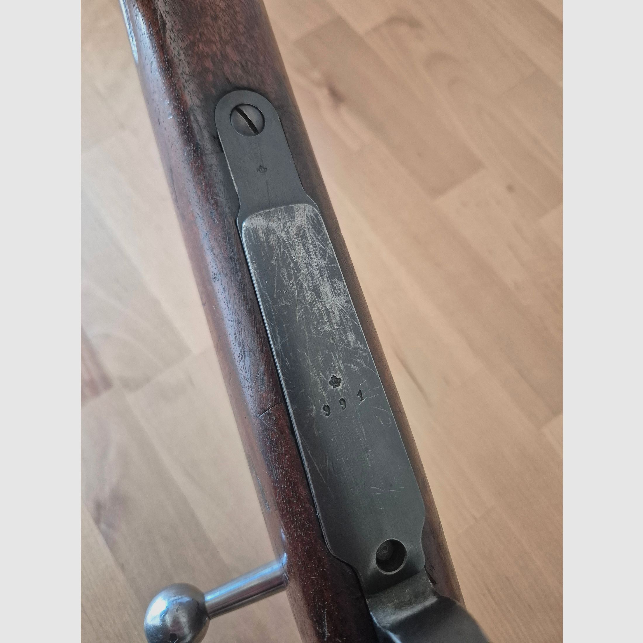 CARL GUSTAFS STADSGEVÄRSFAKTORI Rifle de repetición Schwedenmauser M96 Carl Gustafs 1915, calibre 6,5x55