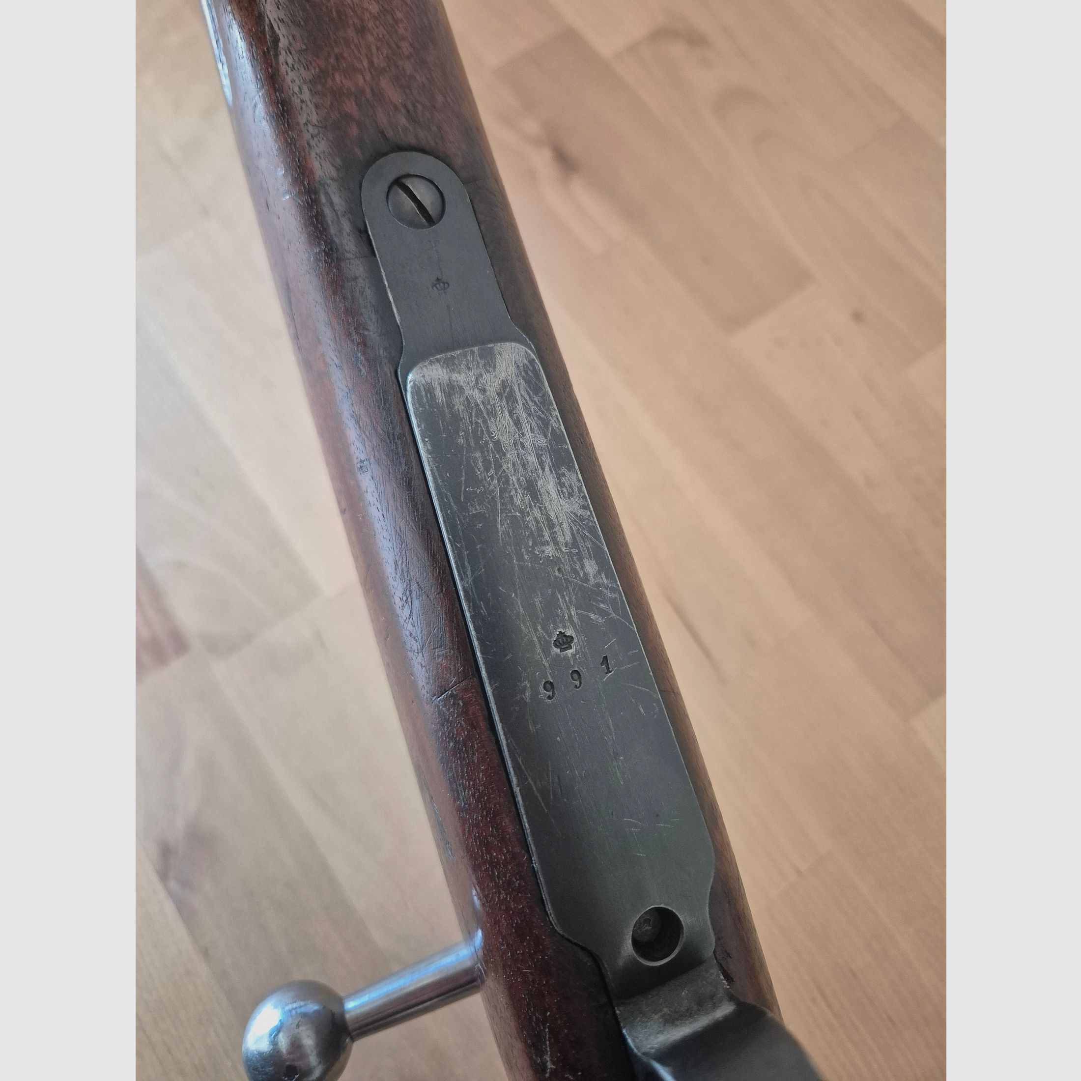 CARL GUSTAFS STADSGEVÄRSFAKTORI Bolt-action rifle Sweden Mauser M96 Carl Gustafs 1915, caliber 6.5x55