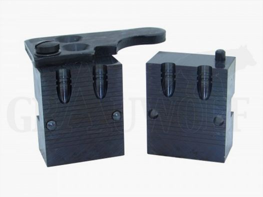 .22 / 5,6 mm 44 gr / 2,9 g Lyman #225438 Punta Redonda Molde de 2 Cavidades para Gas Checks