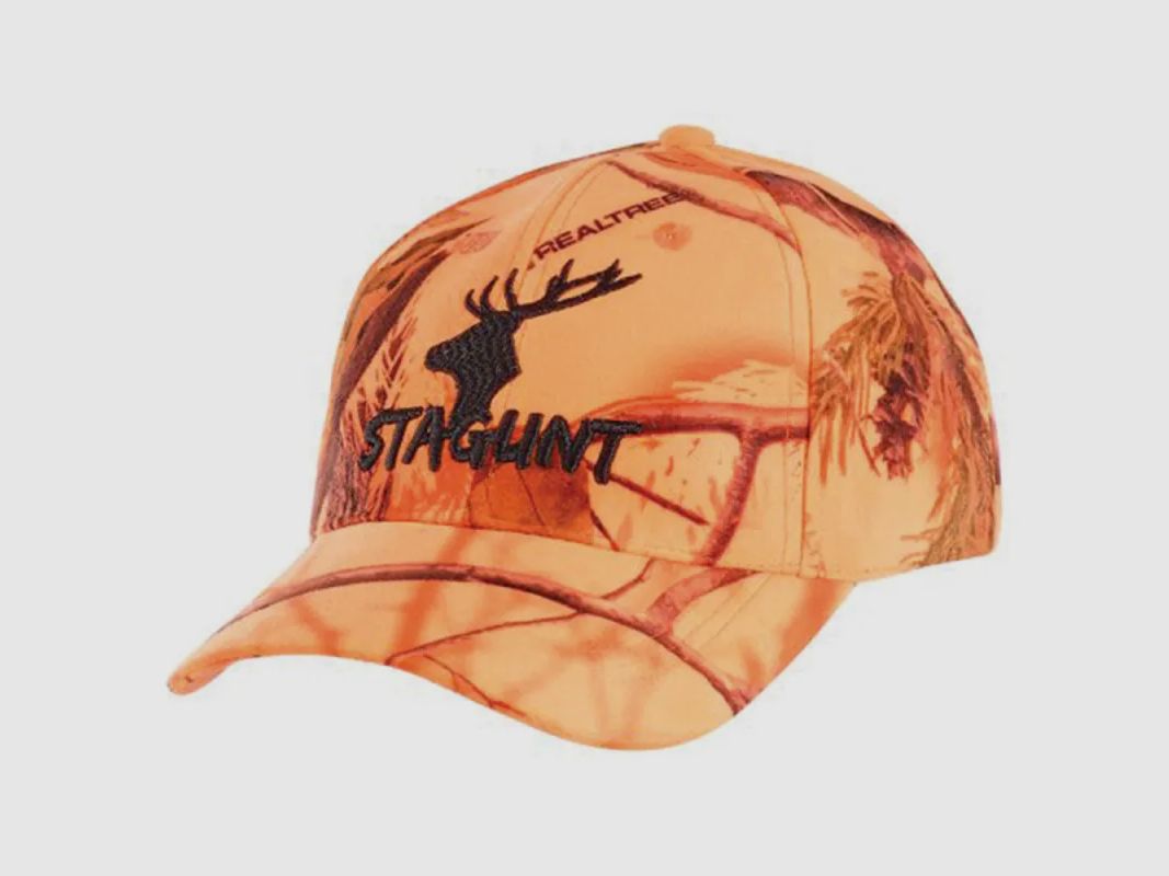 Casquette brodée polyester camo orange blaze taille unique, image 8 sur 10