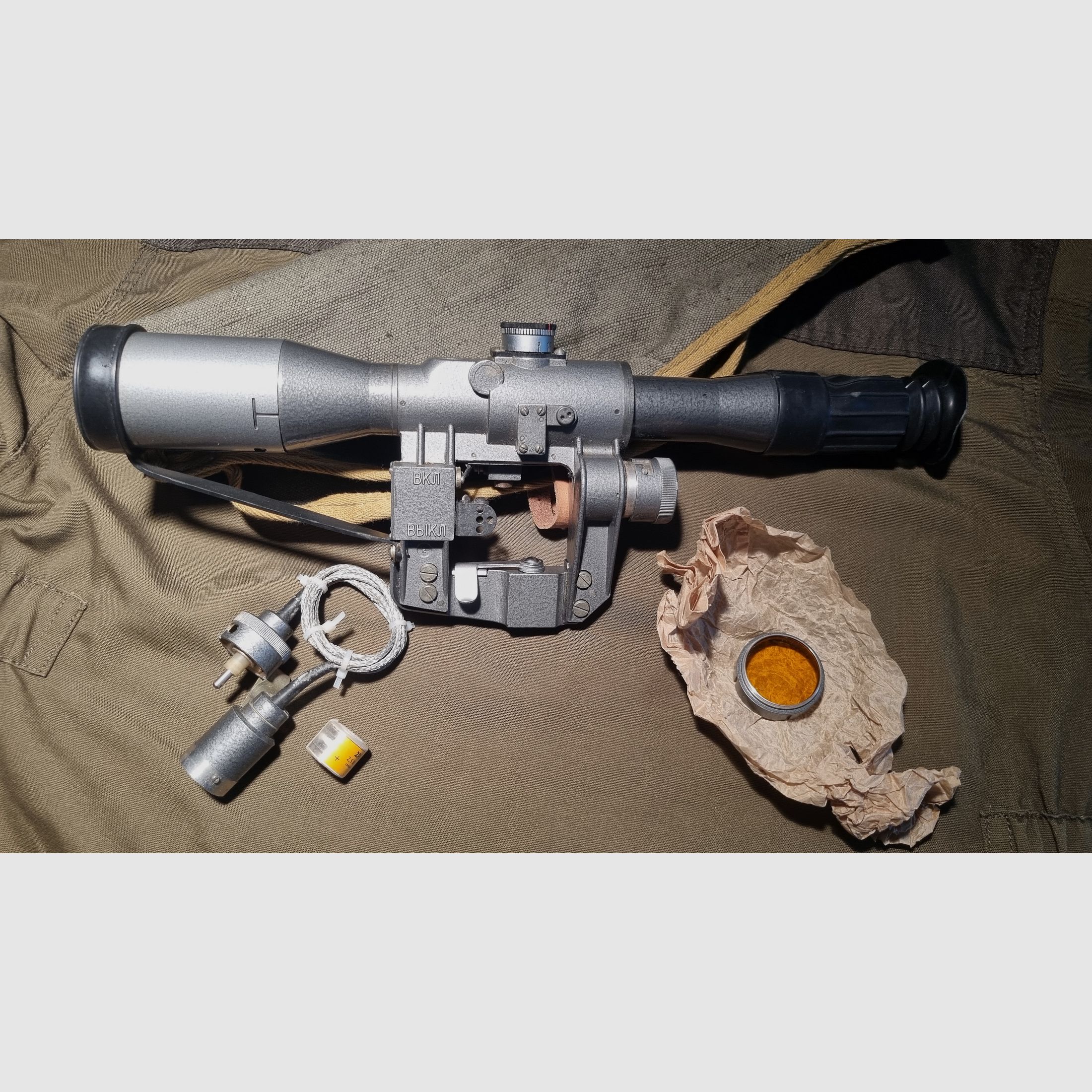 Visor Belaruso BelOMO POSP 6x42 para SVD Dragunov PSO-1 / Rusia / Unión Soviética / URSS