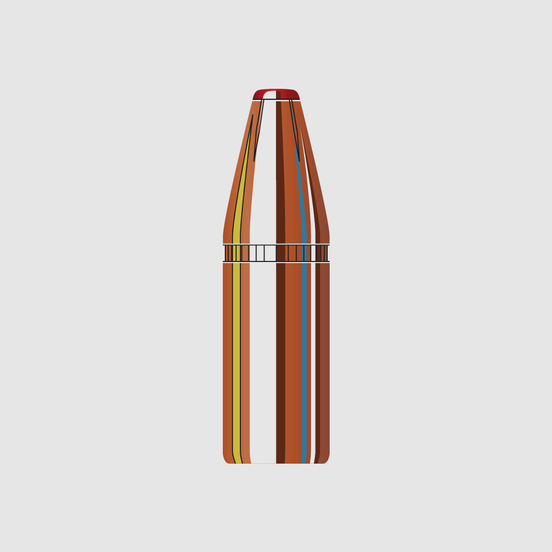 Balle Hornady .35/.357 (.350 Legend) Sub-X 250GR 100 pièces, image 1 sur 4