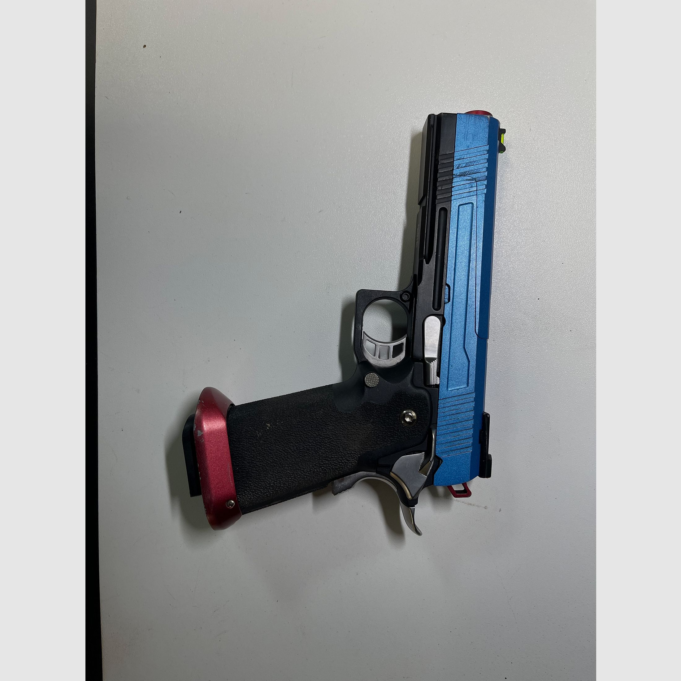 Pistola airsoft Double Bell Hi-Capa 5.1 in metallo completo CO2BB 6mm BB bicolore