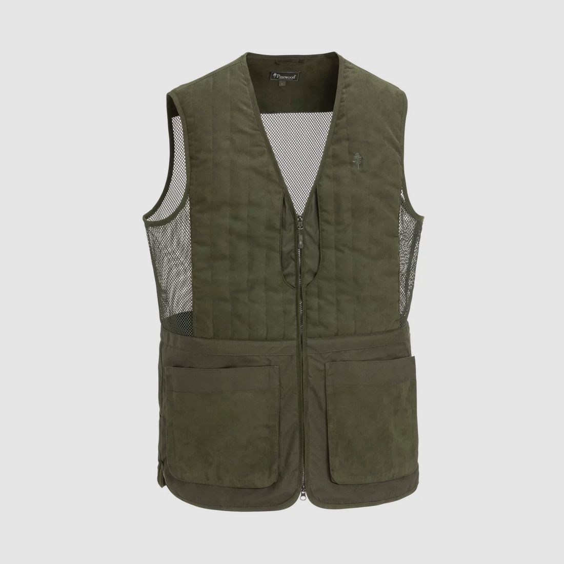 Pinewood Cadley Shooting Vest Mossgreen