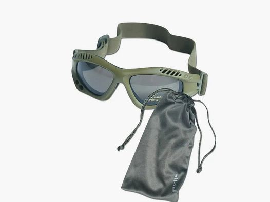 Mil-Tec Mil-Tec Schutzbrille Commando Air Pro smoke - Oliv