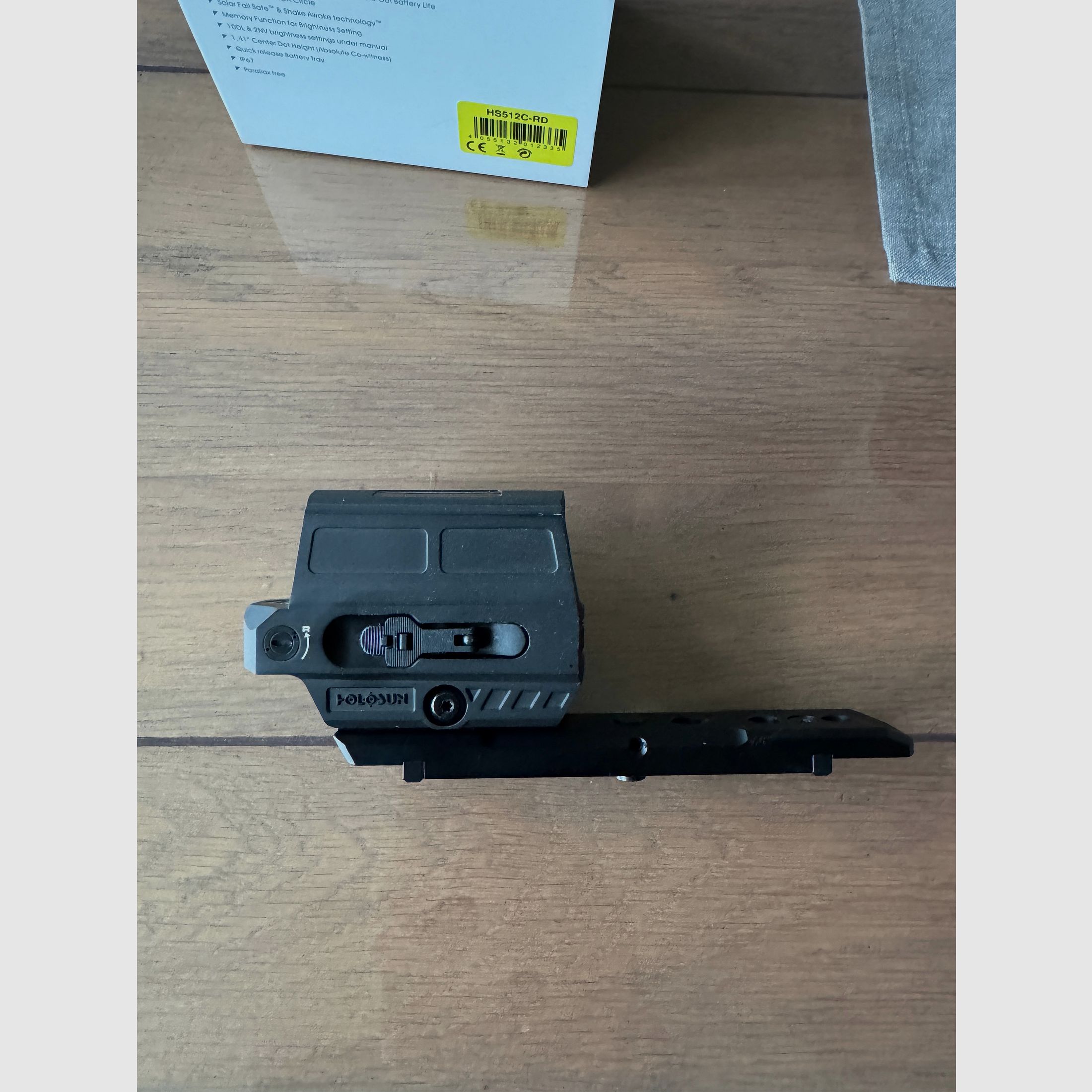 Holosun RED DOT sight red dot sight HS512C with Dentler base