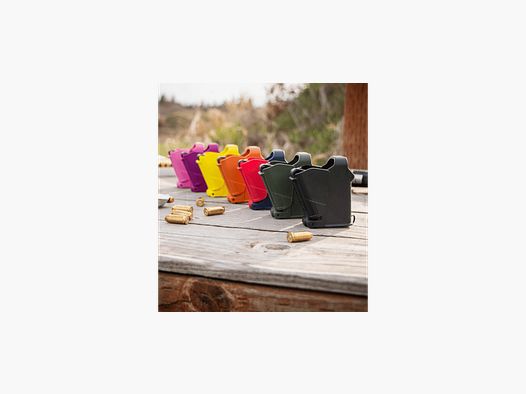 UNIVERSAL MAGLULA UPLULA LOADER FROM 9MM TO 45ACP - BROWN