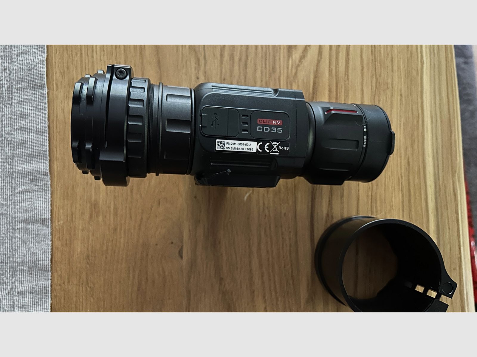 Night vision attachment infiray cd 35